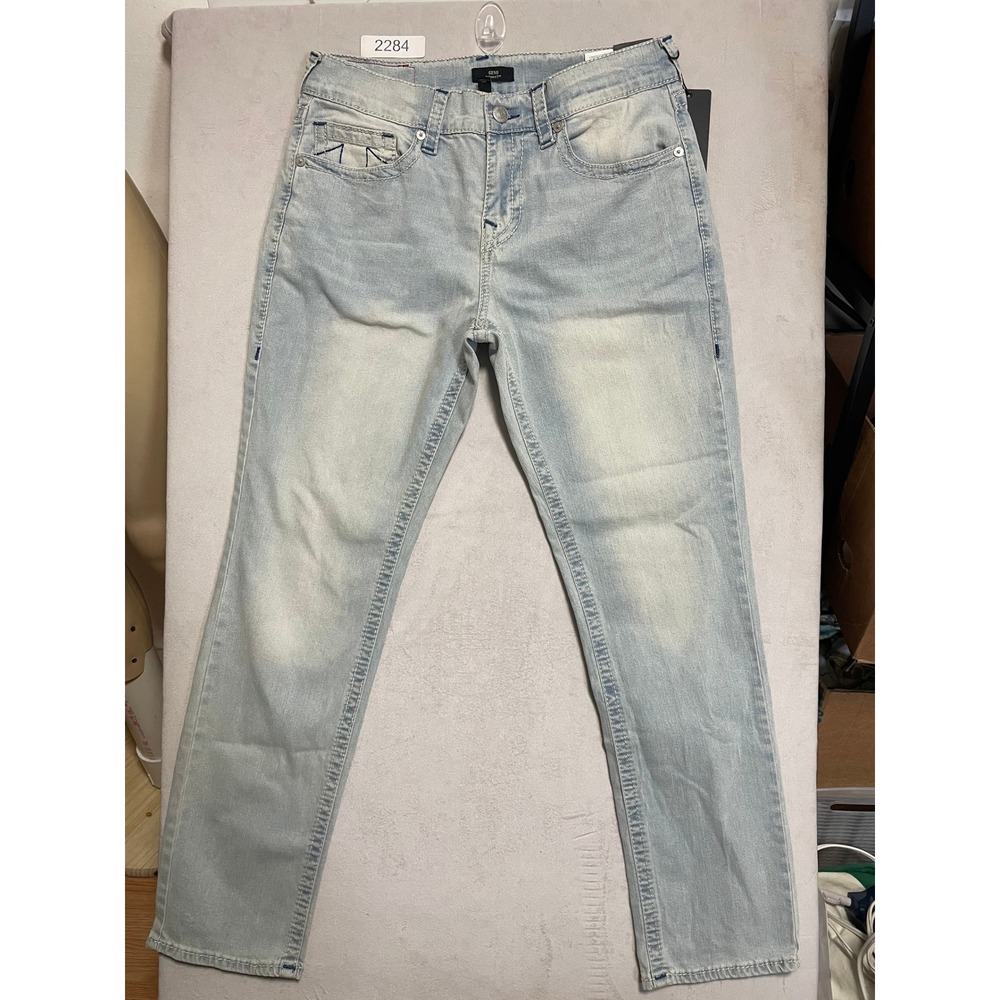 True Religion Geno Big T Slim Jeans Light Endless Wash W32 L32